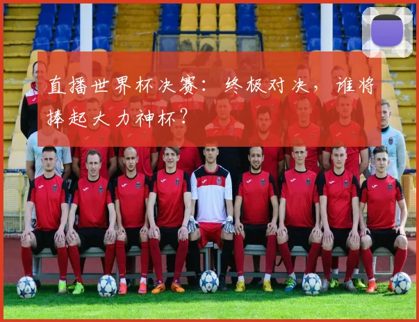 直播世界杯决赛：终极对决，谁将捧起大力神杯？